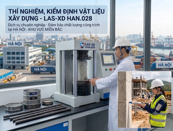 Thí nghiệm, kiểm định vật liệu xây dựng