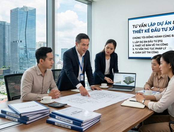 Tư vấn lập dự án, thiết kế đầu tư đầu tư xây dựng